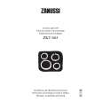 ZANUSSI ZKT663 LX Manual de Usuario