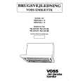 VOSS-ELECTROLUX VHM914-9 Manual de Usuario