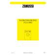 ZANUSSI FLS1092 Manual de Usuario