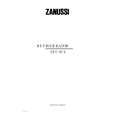 ZANUSSI ZFC85L Manual de Usuario