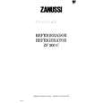 ZANUSSI ZF200C Manual de Usuario