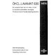 AEG LAV630 Manual de Usuario