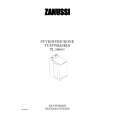 ZANUSSI TL1084C1 Manual de Usuario