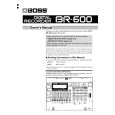 BOSS BR-600 Manual de Usuario