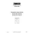 ZANUSSI IZ141W Manual de Usuario