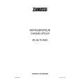 ZANUSSI ZK 24/10 AGO Manual de Usuario