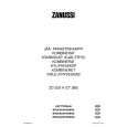 ZANUSSI ZD 22/5 A Manual de Usuario