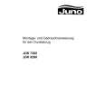 JUNO-ELECTROLUX JDK7260E Manual de Usuario
