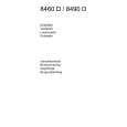 AEG 8460D-M/S Manual de Usuario