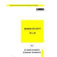 ZANUSSI ZC5040ACS Manual de Usuario