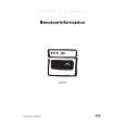 ELECTROLUX EON3605W Manual de Usuario