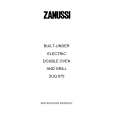 ZANUSSI ZUQ875X Manual de Usuario