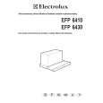 ELECTROLUX EFP6410X Manual de Usuario