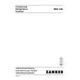 ZANKER ZKK160 Manual de Usuario