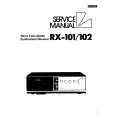 LUXMAN RX102 Manual de Servicio