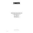 ZANUSSI ZI1643A Manual de Usuario