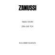 ZANUSSI ZDG325TCX Manual de Usuario
