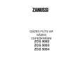 ZANUSSI ZCG5054 Manual de Usuario