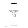 ZANUSSI ZO 32 W Manual de Usuario