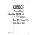 CONDOR DJ735 DO 918 Manual de Servicio