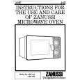 ZANUSSI MW182 Manual de Usuario