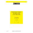ZANUSSI ZAFFIRO1400 Manual de Usuario