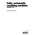 AEG Lavamat 570 Manual de Usuario