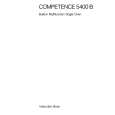AEG Competence 5400 B D Manual de Usuario