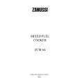 ZANUSSI ZCM64DCX Manual de Usuario