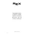REX-ELECTROLUX FFD23 Manual de Usuario