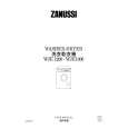 ZANUSSI WJE1300 Manual de Usuario