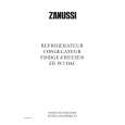 ZANUSSI ZFD19/5DAC Manual de Usuario
