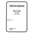 WALTHAM WT7037 Manual de Servicio