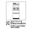 ELECTROLUX CF463 Manual de Usuario