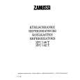 ZANUSSI ZFC142T Manual de Usuario