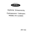 ROSENLEW RTT791-1 Manual de Usuario