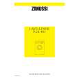 ZANUSSI FLS483 Manual de Usuario