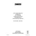 ZANUSSI ZK 21/6 AGO Manual de Usuario
