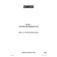 ZANUSSI ZK 21/10 AO Manual de Usuario