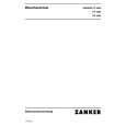 ZANKER PF5450 Manual de Usuario