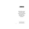 ZANUSSI ZI7280D Manual de Usuario