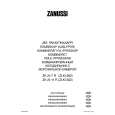 ZANUSSI ZK21/7R Manual de Usuario