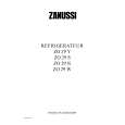 ZANUSSI KF2000CPROTECH Manual de Usuario