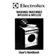 ELECTROLUX WH1128 Manual de Usuario