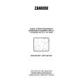ZANUSSI ZKT662HX Manual de Usuario