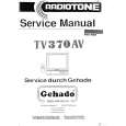 RADIOTONE TV370AV Manual de Servicio