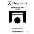 ELECTROLUX WH838 Manual de Usuario