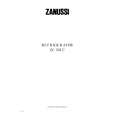 ZANUSSI ZC202C Manual de Usuario