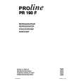 PROLINE PR 190 F Manual de Usuario