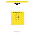 REX-ELECTROLUX RTI7 Manual de Usuario